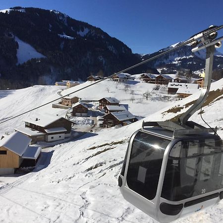 Appartements Karin Mitten Im Gruenen Schoppernau Dış mekan fotoğraf