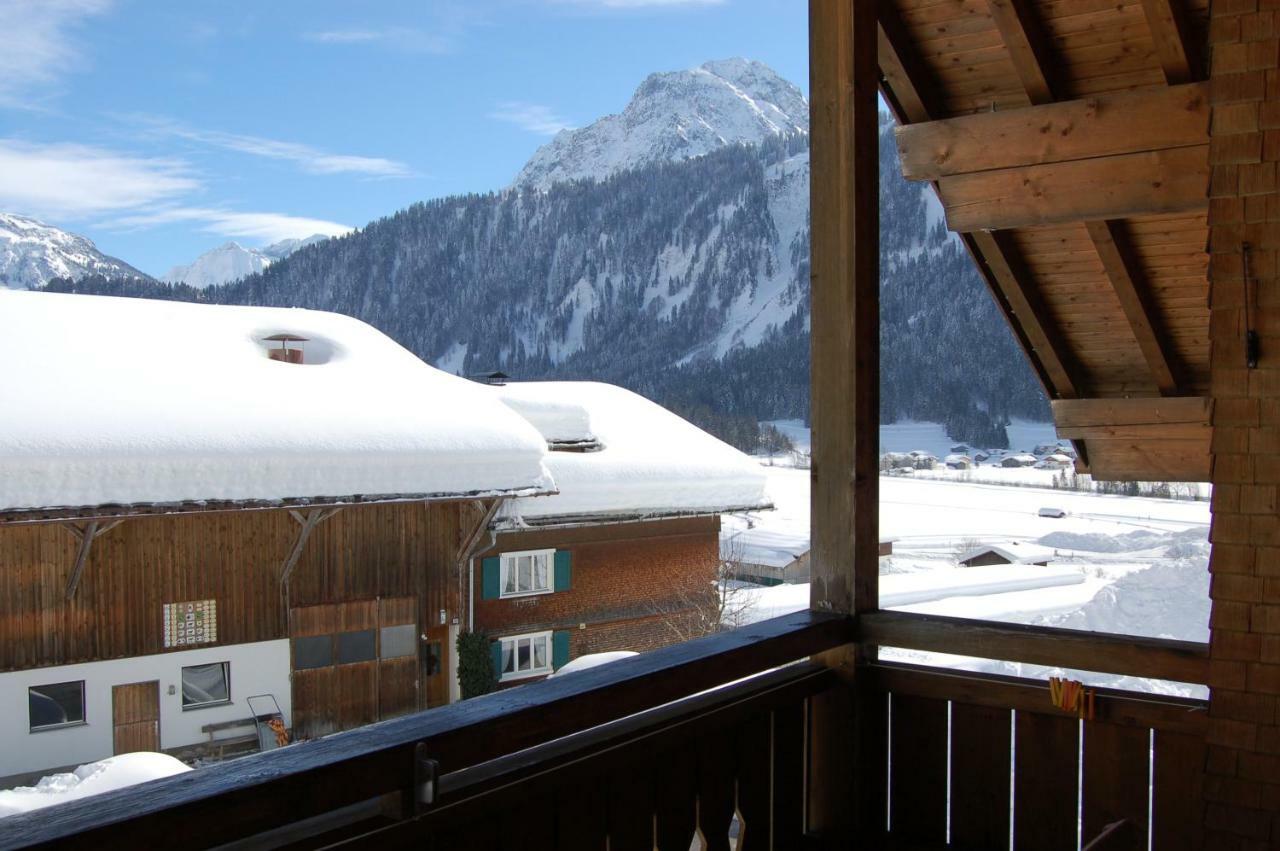 Appartements Karin Mitten Im Gruenen Schoppernau Dış mekan fotoğraf