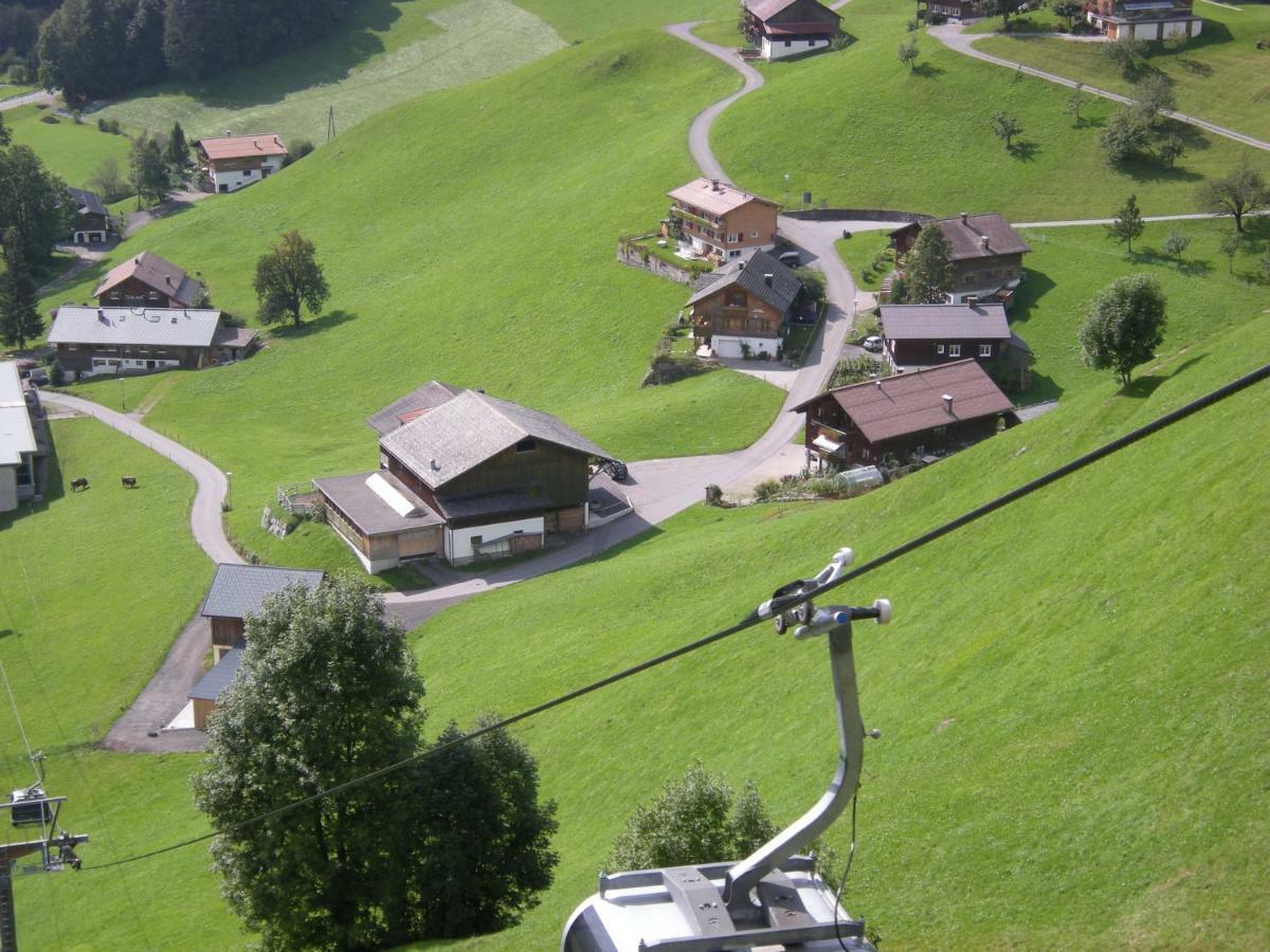 Appartements Karin Mitten Im Gruenen Schoppernau Dış mekan fotoğraf