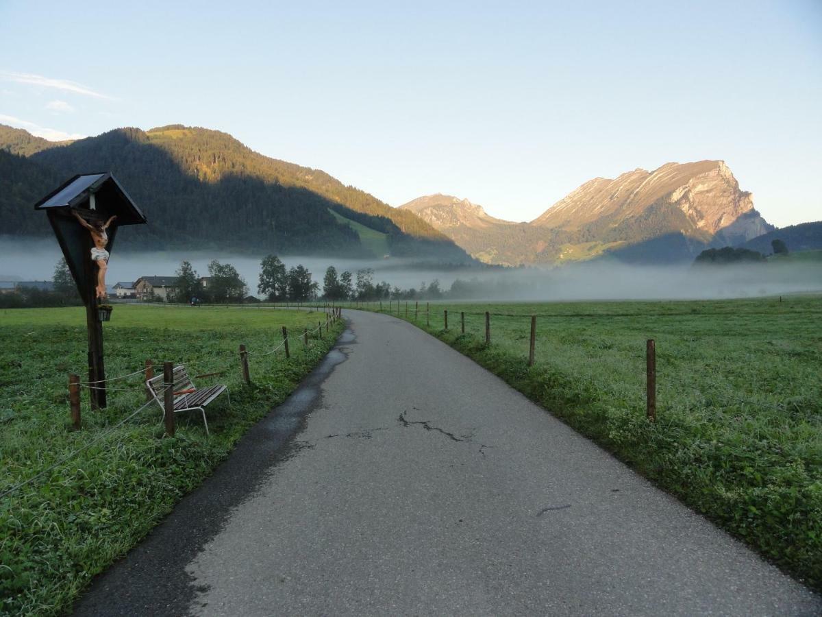 Appartements Karin Mitten Im Gruenen Schoppernau Dış mekan fotoğraf